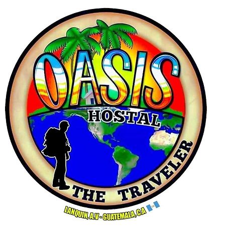 Oasis The Traveler Vandrarhem Lanquín Exteriör bild